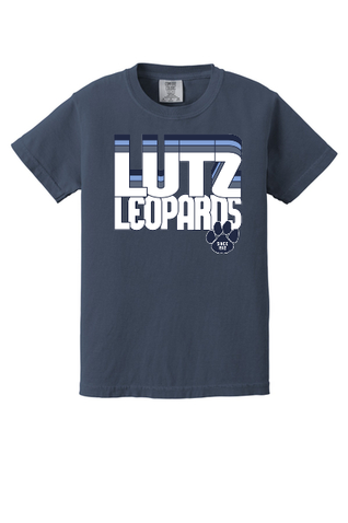Lutz K-8 Blue Jean Comfort Colors Tee