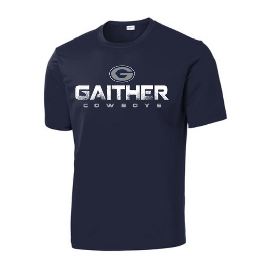 Gaither Straight Logo Dri-Fit Tee