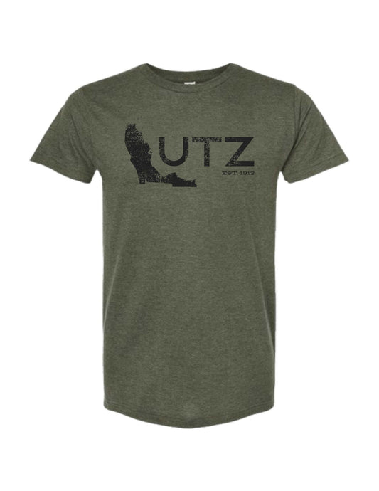Lutz Local Military Green Tee