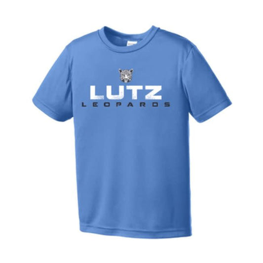 *Lutz K-8 Straight Logo Dri-fit Tee