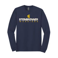 Steinbrenner Straight Logo Long Sleeve Tee